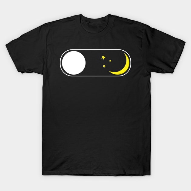 Dark Mode - On T-Shirt by Izakmugwe